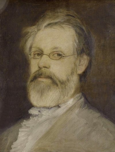 Portret van Friedrich Weber door Arnold Böcklin